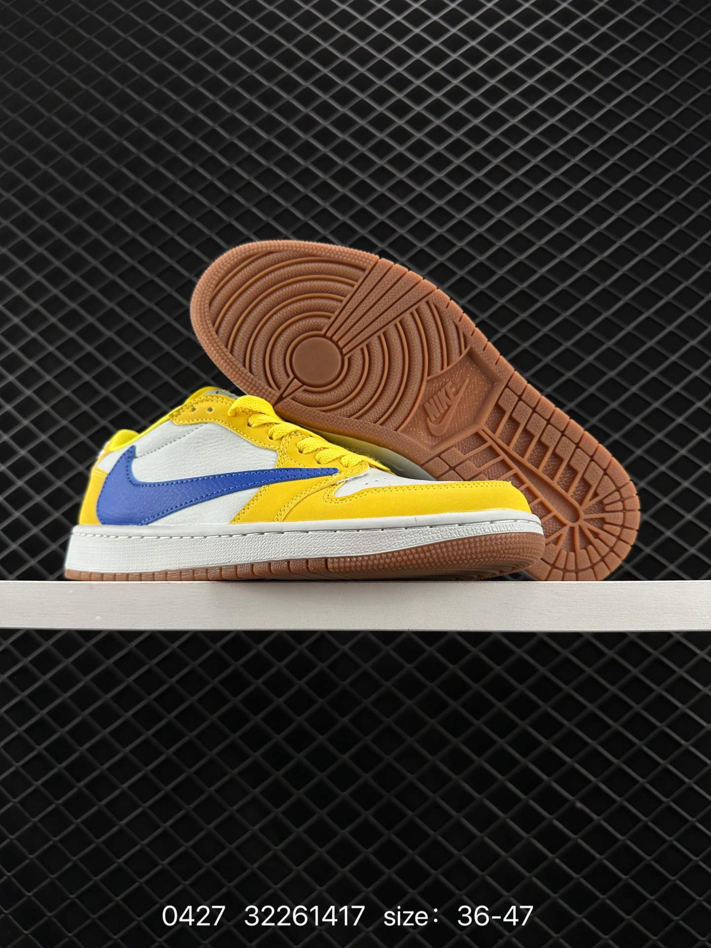 Travis Scott x Air Jordan 1 ” Reverse Mocha “